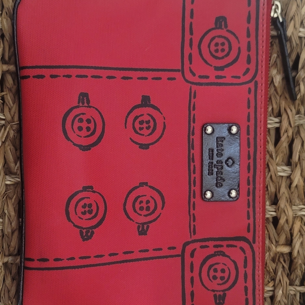 KATE SPADE ZIPPERED POUCH